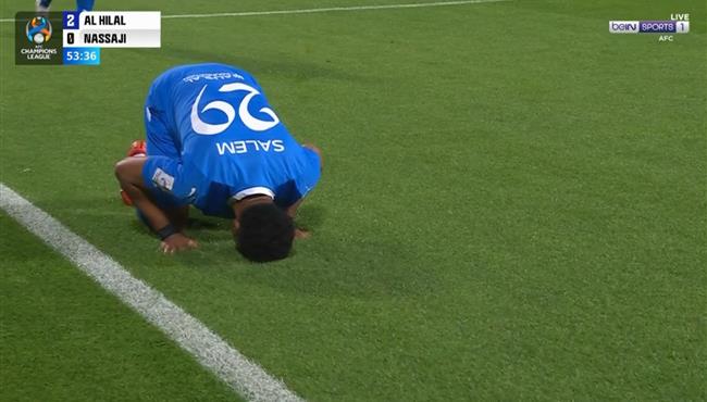 هدف سالم الدوسري في مرمي ناساجي بدوري ابطال اسيا