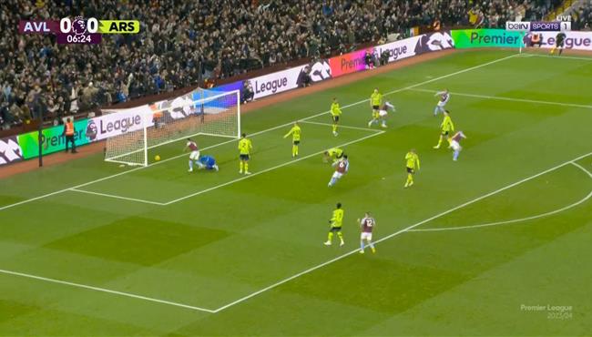 هدف فوز استون فيلا علي ارسنال 1 0 الدوري الانجليزي