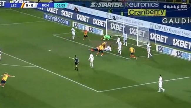 اهداف مباراة روما وليتشي 1 1 الدوري الايطالي