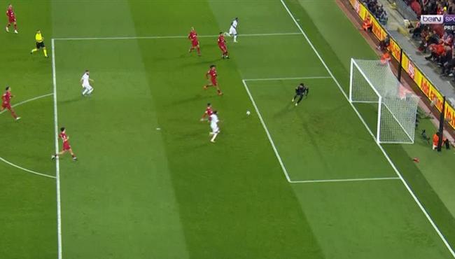 انقاذ رائع من روبرتسون يمنع هدف محقق لريال مدريد في ليفربول
