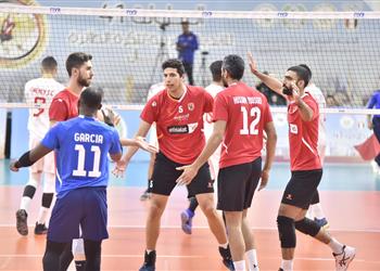 موعد مباراة الأهلي والنصر البحريني اليوم في نهائي البطولة العربية لكرة الطائرة