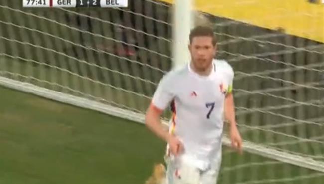 هدف دي بروين في مرمي المانيا