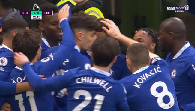 هدف فوز تشيلسي علي ليدز يونايتد 1 0 الدوري الانجليزي