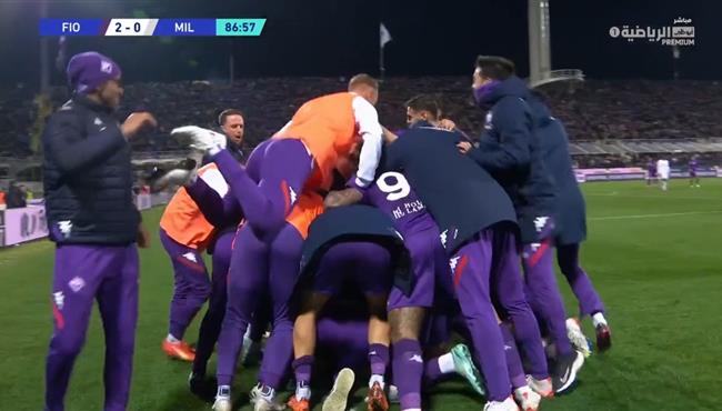 اهداف مباراة ميلان وفيورنتينا 1 2 الدوري الايطالي