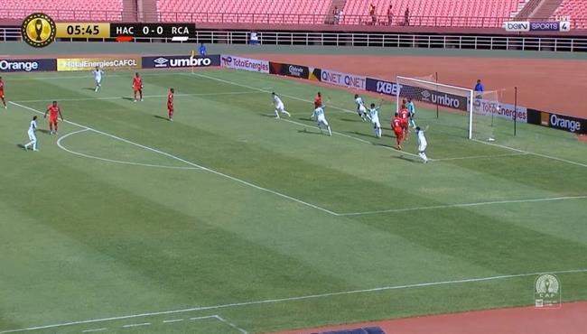 هدف الرجاء البيضاوي الاول في مرمي حوريا كوناكري 1 0 دوري ابطال افريقيا