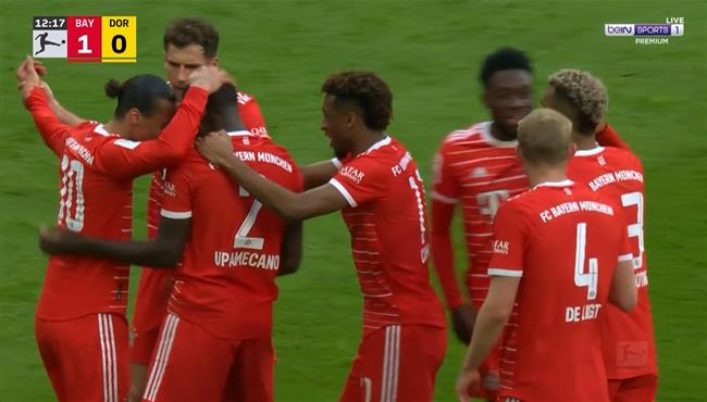 اهداف مباراة بايرن ميونخ وبوروسيا دورتموند 4 2 الدوري الالماني