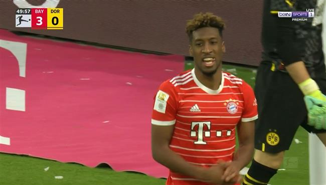 هدف بايرن ميونخ الرابع في مرمي بوروسيا دورتموند كومان