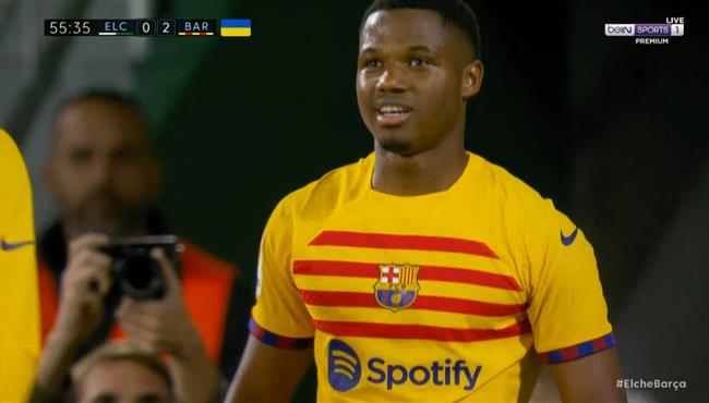 هدف انسو فاتي الرائع في مرمي التشي بالدوري الاسباني