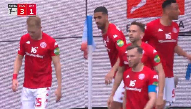 اهداف مباراة بايرن ميونخ وماينز 1 3 الدوري الالماني