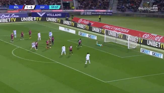 اهداف مباراة يوفنتوس وبولونيا 1 1 الدوري الايطالي