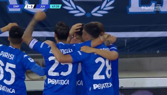 اهداف مباراة يوفنتوس وامبولي 1 4 الدوري الايطالي