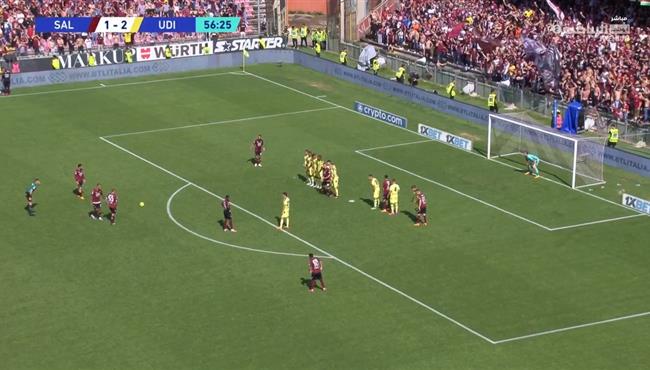 هدف كاندريفا الرائع في مرمي أودينيزي بالدوري الايطالي