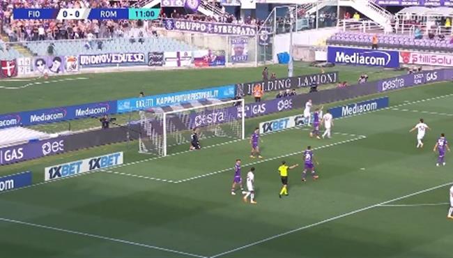 اهداف مباراة روما وفيورنتينا 1 2 الدوري الايطالي