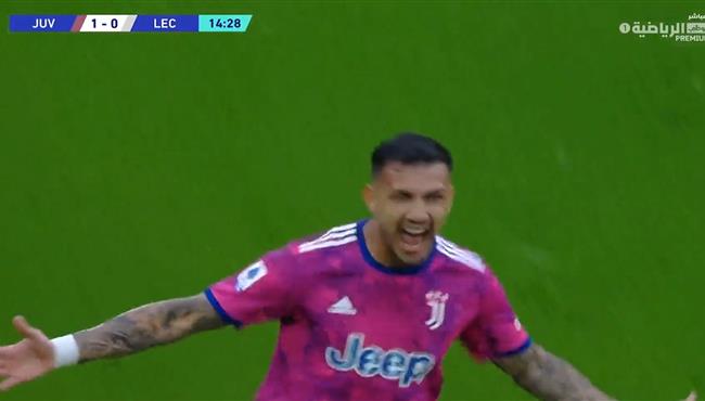 هدف باريديس الصاروخي في مباراة يوفنتوس وليتشي