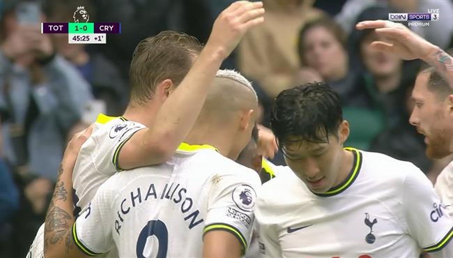 هدف فوز توتنهام علي كريستال بالاس 1 0 الدوري الانجليزي