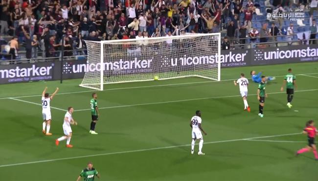 هدف رائع للغاية في مباراة ساسولو وبولونيا بالدوري الايطالي