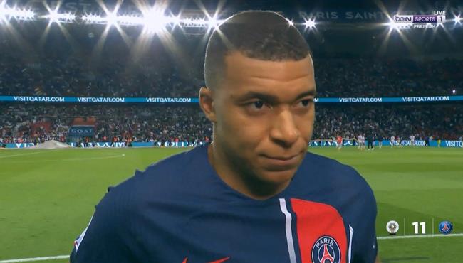 تصريحات مبابي بعد مباراة باريس سان جيرمان وكليرمونت