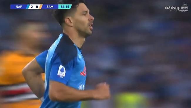 هدف عالمي في مباراة نابولي وسامبدوريا بالدوري الايطالي
