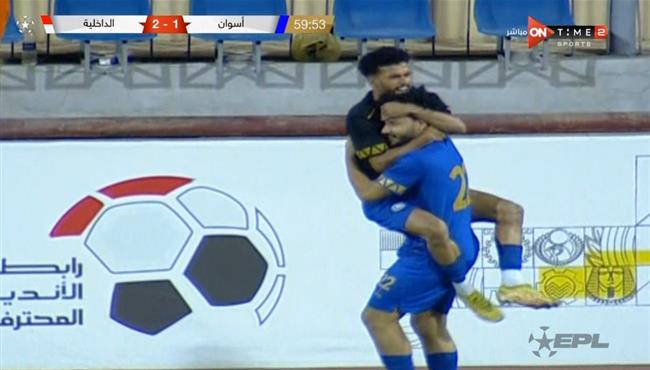 هدف محمد مرسي الصاروخي في مرمي الداخلية في الدوري المصري