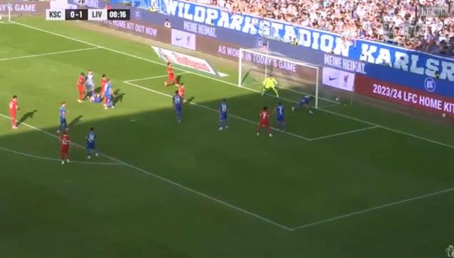 هدف ليفربول الملغي امام كارلسروه الودية