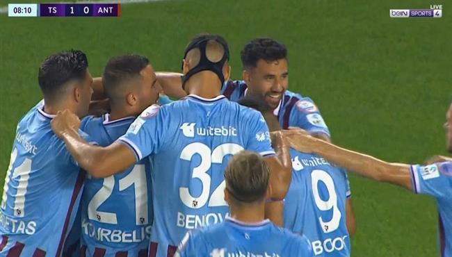 هدف فوز طرابزون سبور علي انطاليا سبور 1 0 الدوري التركي