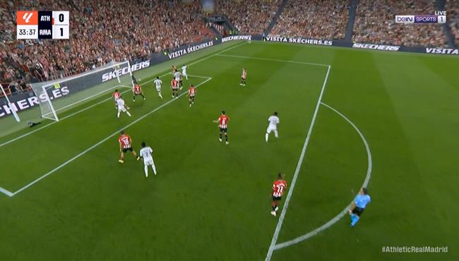 القائم يحرم ريال مدريد من تسجيل هدف امام اتلتيك بلباو