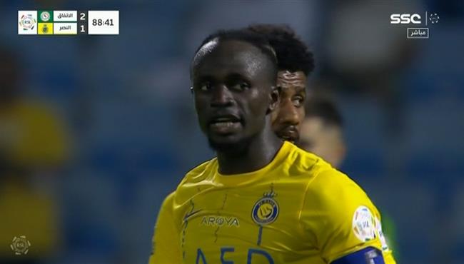 هدف ماني الملغي امام الاتفاق في الوقت القاتل