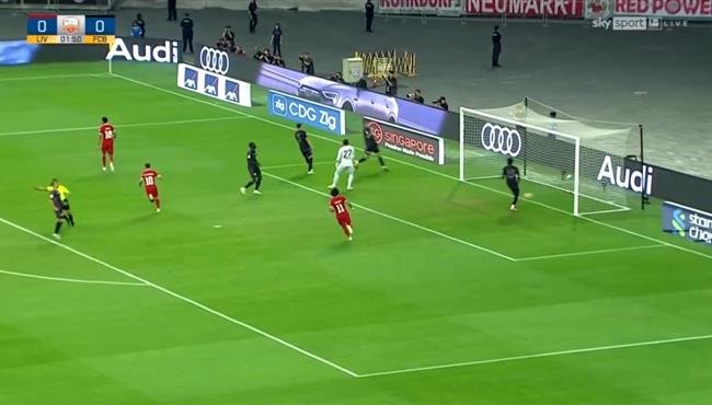 هدف ليفربول الاول في مرمي بايرن ميونخ