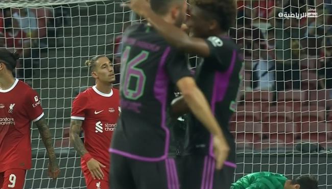 هدف تعادل بايرن ميونخ مع ليفربول 3 3 مباراة ودية