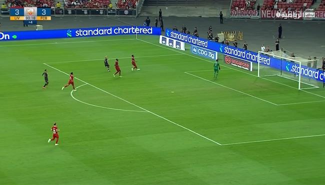 هدف بايرن ميونخ الرابع الصاروخي في مرمي ليفربول