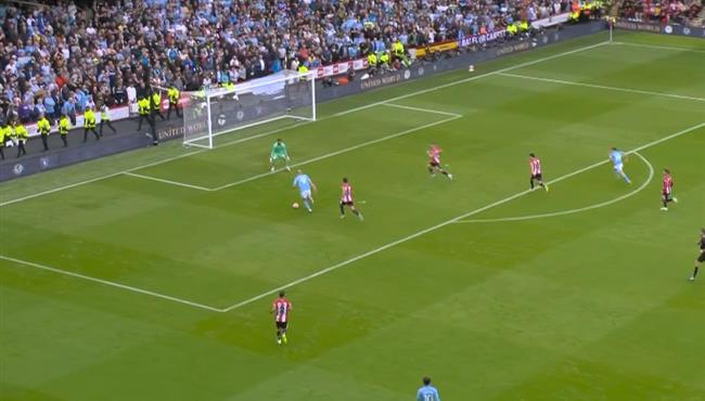 هدف هالاند الملغي امام شيفيلد