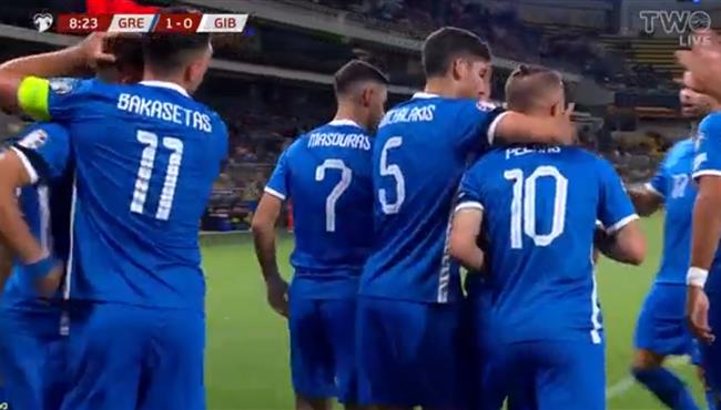 اهداف مباراة اليونان وجبل طارق 5 0 تصفيات كاس امم اوروبا