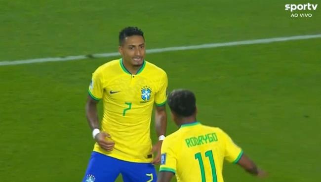 هدف البرازيل الملغي في مرمي بيرو