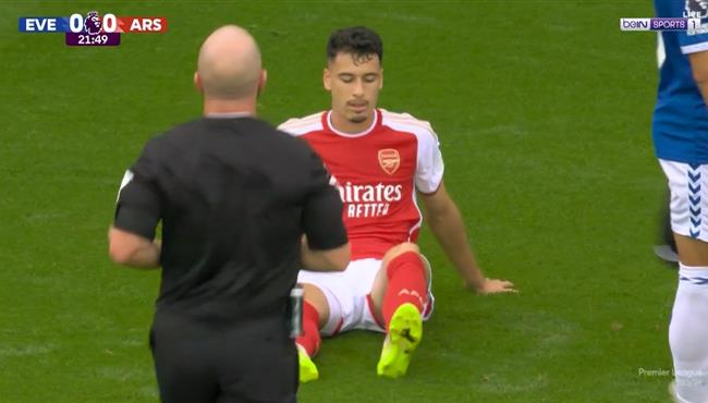 تصدي بيكفورد يحرم ارسنال من تسجيل هدف امام ايفرتون