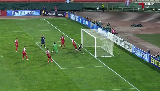 هدف النصر الملغي في مرمي برسبوليس بدوري ابطال اسيا