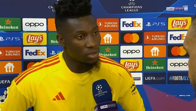 تصريحات اونانا بعد مباراة مانشستر يونايتد وبايرن ميونخ بدوري ابطال اوروبا