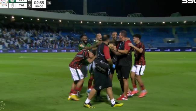 اهداف مباراة الاتفاق والطائي 4 3 الدوري السعودي