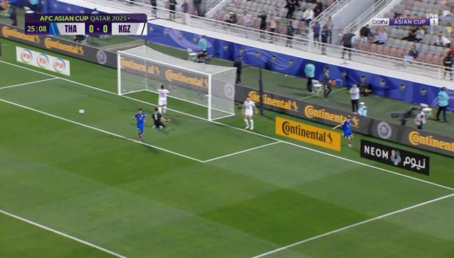 اهداف مباراة تايلاند وقيرغيزستان 2 0 كأس اسيا