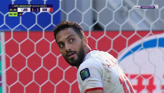 موسي التعمري كاد ان يسجل هدف رائع امام كوريا الجنوبية بكاس اسيا