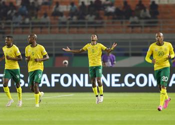 فيديو ماسيكو ي سجل هدف جنوب إفريقيا الرابع أمام ناميبيا