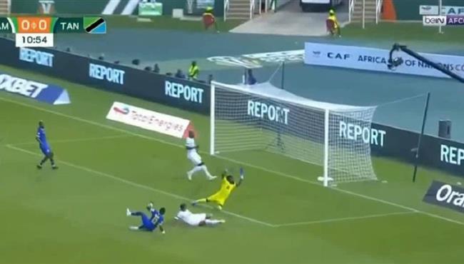 اهداف مباراة تنزانيا وزامبيا 1 1 كاس امم افريقيا