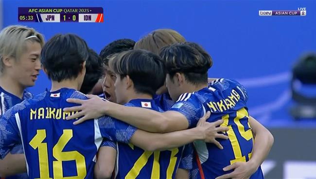 اهداف مباراة اليابان واندونيسيا 3 1 كأس اسيا