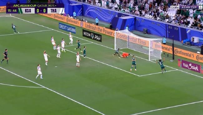 هدف السعودية الملغي امام تايلاند بكأس اسيا