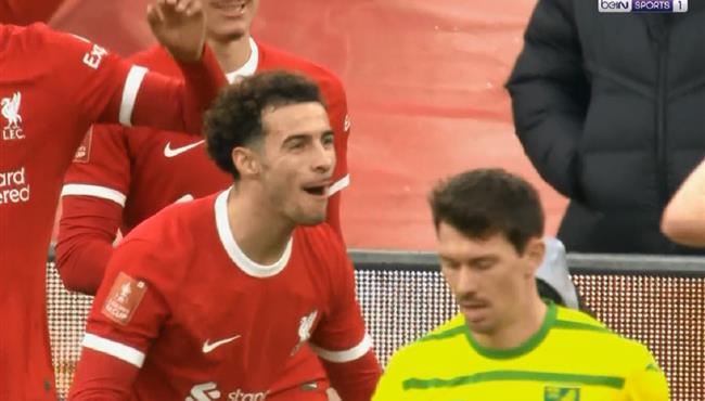 هدف ليفربول الاول الرائع في مرمي نورويتش سيتي بكأس الاتحاد الانجليزي
