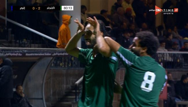 اهداف مباراة الاتحاد وانبي 2 0 كأس الرابطة المصرية