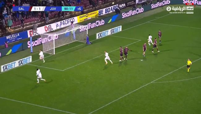 اهداف مباراة يوفنتوس وساليرنيتانا 2 1 الدوري الايطالي