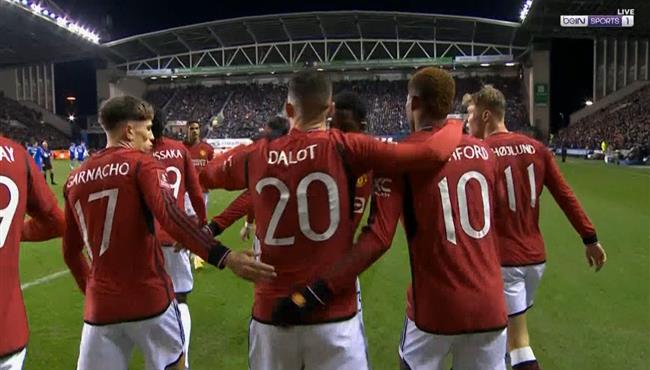 اهداف مباراة مانشستر يونايتد وويجان اثليتيك 2 0 كأس الإتحاد الإنجليزي