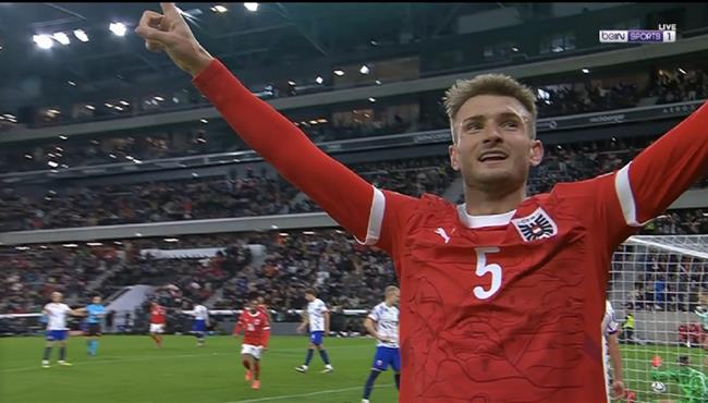 هدف النمسا الخامس في مرمي النرويج بدوري الامم الاوروبية