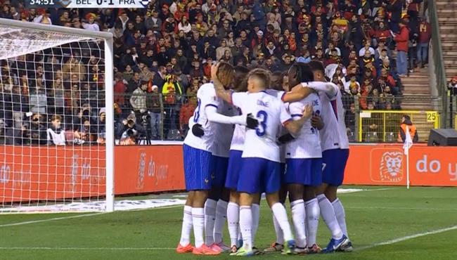 اهداف مباراة فرنسا وبلجيكا 2 1 دوري الامم الاوروبية