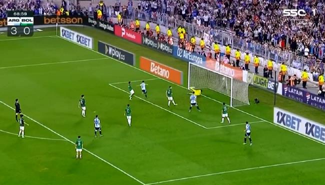 هدف الارجنتين الرابع في مرمي بوليفيا بتصفيات كأس العالم